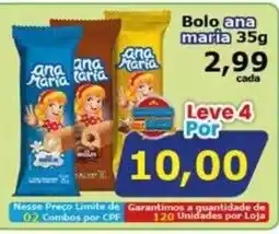 Mialich Supermercados Bolo ana maria oferta