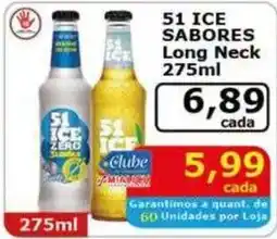 Mialich Supermercados 51 ice sabores long neck oferta