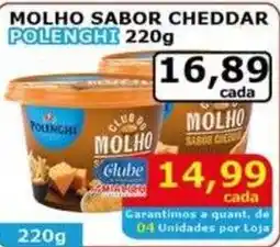 Mialich Supermercados molho sabor cheddar oferta
