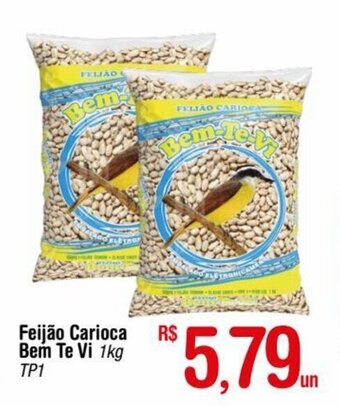 Fort Atacadista Feijao Carioca Bem Te Vi 1kg - Tipo 1 oferta