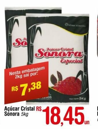 Fort Atacadista Acucar cristal Sonora 5kg oferta