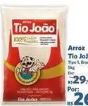 Sam's Club Tio joão - arroz oferta