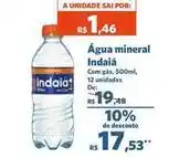 Sam's Club Indaiá - agua mineral oferta