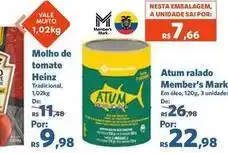 Sam's Club Heinz - atum ralado oferta