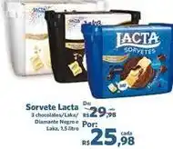 Sam's Club Lacta - sorvete oferta