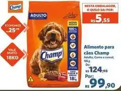 Sam's Club Champ - alimento para cães oferta