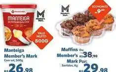 Sam's Club Vale - muffins de: member's mark oferta