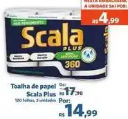 Sam's Club Scala - toalha de papel plus oferta
