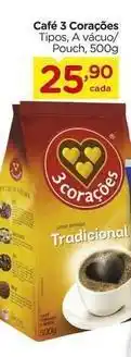 Carrefour 3 corações - café oferta