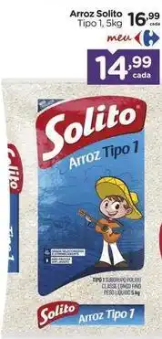 Carrefour Solito - arroz oferta
