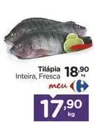 Carrefour Meu - tilápia oferta
