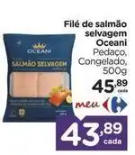 Carrefour Oceano - filé de salmão selvagem oferta
