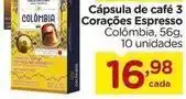 Carrefour 3 corações - cápsula de café espresso oferta