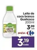 Carrefour Qualicoco - leite de coco branco oferta