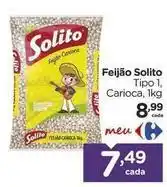 Carrefour Solito - feijão oferta