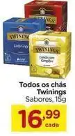 Carrefour Twinings - todos os chas oferta