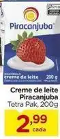 Carrefour Piracanjuba - creme de leite oferta