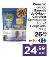 Carrefour Origem - camarão cozido oferta