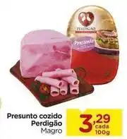 Carrefour Perdigão - presunto cozido oferta