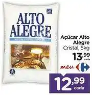 Carrefour Alto alegre - açúcar oferta