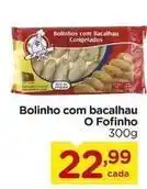 Carrefour Fofinho - bolinho com bacalhau o fofinho oferta