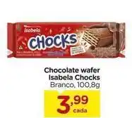 Carrefour Isabela - chocolate wafer chocks oferta