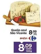 Carrefour São vicente - queijo azul oferta