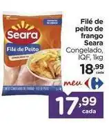 Carrefour Seara - filé de peito de frango oferta