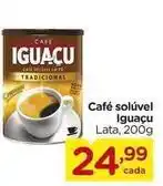 Carrefour Iguaçu - café solúvel oferta