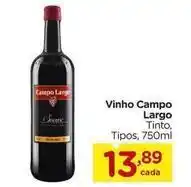 Carrefour Campo largo - vinho oferta