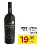 Carrefour Pérgola - vinho oferta