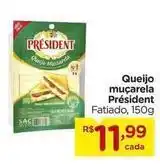 Carrefour President - queijo muçarela oferta