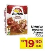 Carrefour Aurora - linguiça toscana oferta