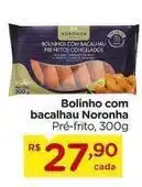 Carrefour Noronha - bolinho com bacalhau oferta