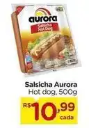 Carrefour Aurora - salsicha oferta