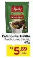 Carrefour Melitta - café solúvel oferta