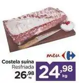 Carrefour Meu - costela suína oferta