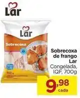 Carrefour Lar - sobrecoxa de frango oferta