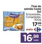 Carrefour Costa sul - tiras de salmão oferta