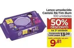 Carrefour Castelo - lenço umedecido oferta