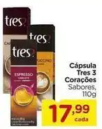 Carrefour 3 corações - cápsula tres oferta