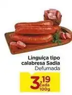 Carrefour Sadia - linguiça tipo calabresa oferta