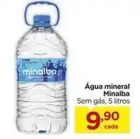 Carrefour Minalba - água mineral oferta