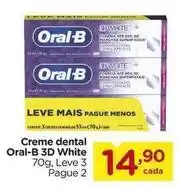 Carrefour Oral-b - creme dental 3d white oferta
