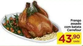 Carrefour - frango assado com batata