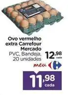 Carrefour Carrefour - ovo vermelho extra mercado oferta