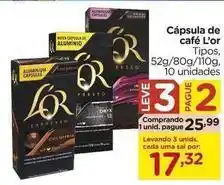 L'or - cápsulas de café