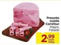 Carrefour Carrefour - presunto cozido oferta