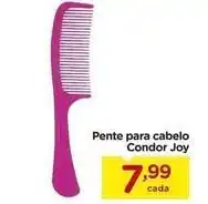 Carrefour Condor - pente para cabelo joy oferta