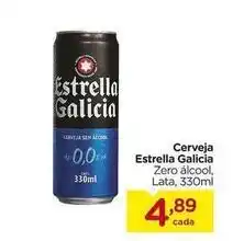 Carrefour Estrella galicia - cerveja oferta